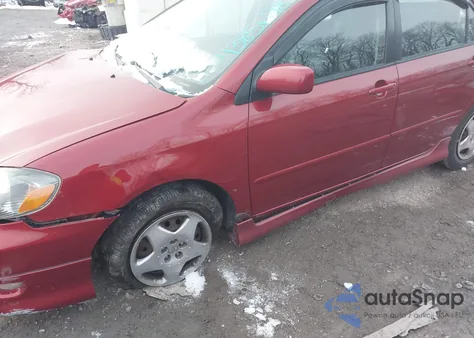 2005 Toyota Corolla S из США, поврежденный, VIN 1NXBR32E55Z373961